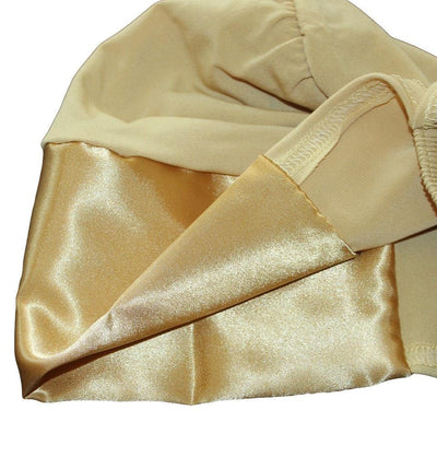 Firdevs Underscarf Firdevs Satin Hijab Bonnet Underscarf Gold - Modefa 