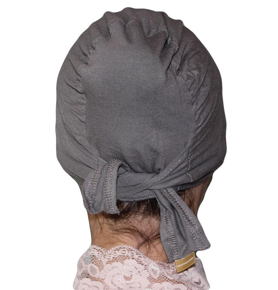 Firdevs Luxury Jersey Hijab Bonnet Underscarf Grey