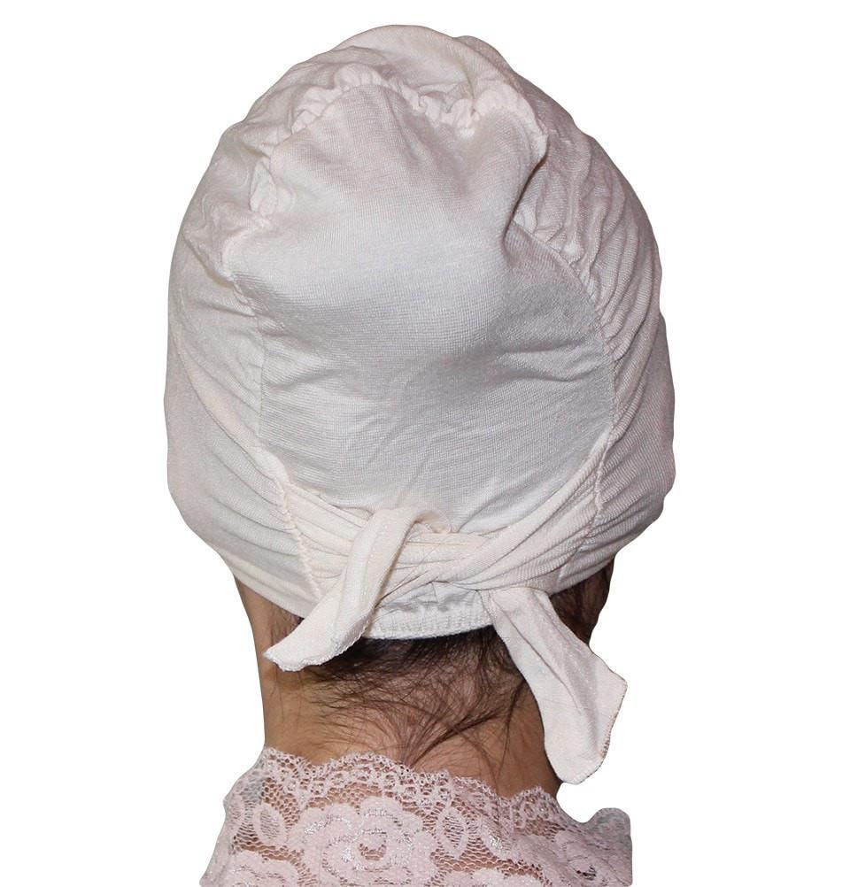 Firdevs Underscarf Ivory Firdevs Luxury Jersey Hijab Bonnet Underscarf Ivory