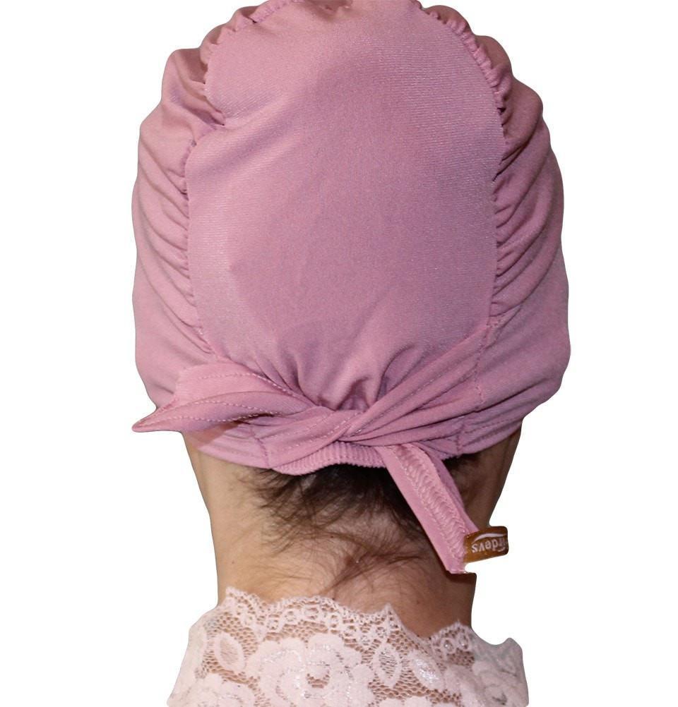 Firdevs Underscarf Pink Firdevs Luxury Rhinestone Hijab Bonnet Underscarf Blush Pink