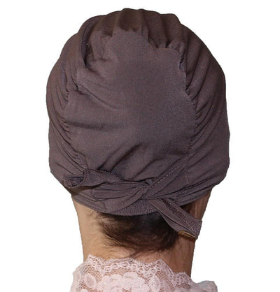 Firdevs Underscarf Firdevs Luxury Rhinestone Hijab Bonnet Underscarf Taupe - Modefa 
