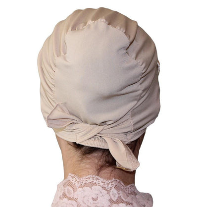 Firdevs Underscarf Firdevs Satin Hijab Bonnet Underscarf Yellow - Modefa 