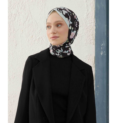 Fresh Scarf Shawl Medine Ipek Primrose Hijab Shawl - Black