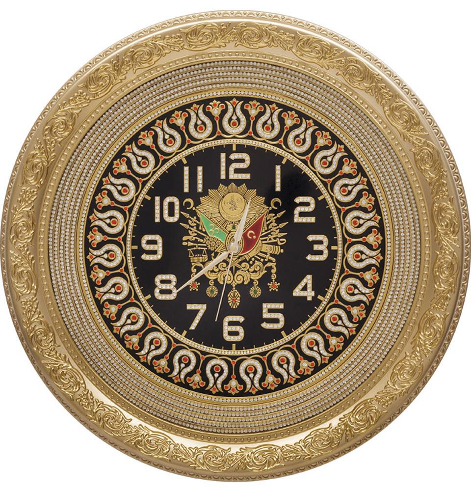 Circular Clock 56cm Ottoman Coat of Arms 2262