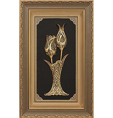 Framed Art Lalegul Rose & Tulip 1388