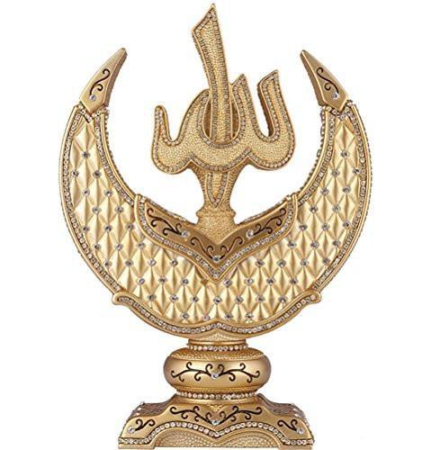 Islamic Table Decor Crescent Moon Allah 2104
