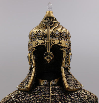 Gunes Islamic Decor Islamic Table Decor Jawshan Kabir Suit of Armor Large Gold 2148