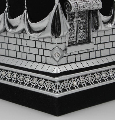 Gunes Islamic Decor Islamic Table Decor Kaba Replica Silver & Black 1961 - Modefa 