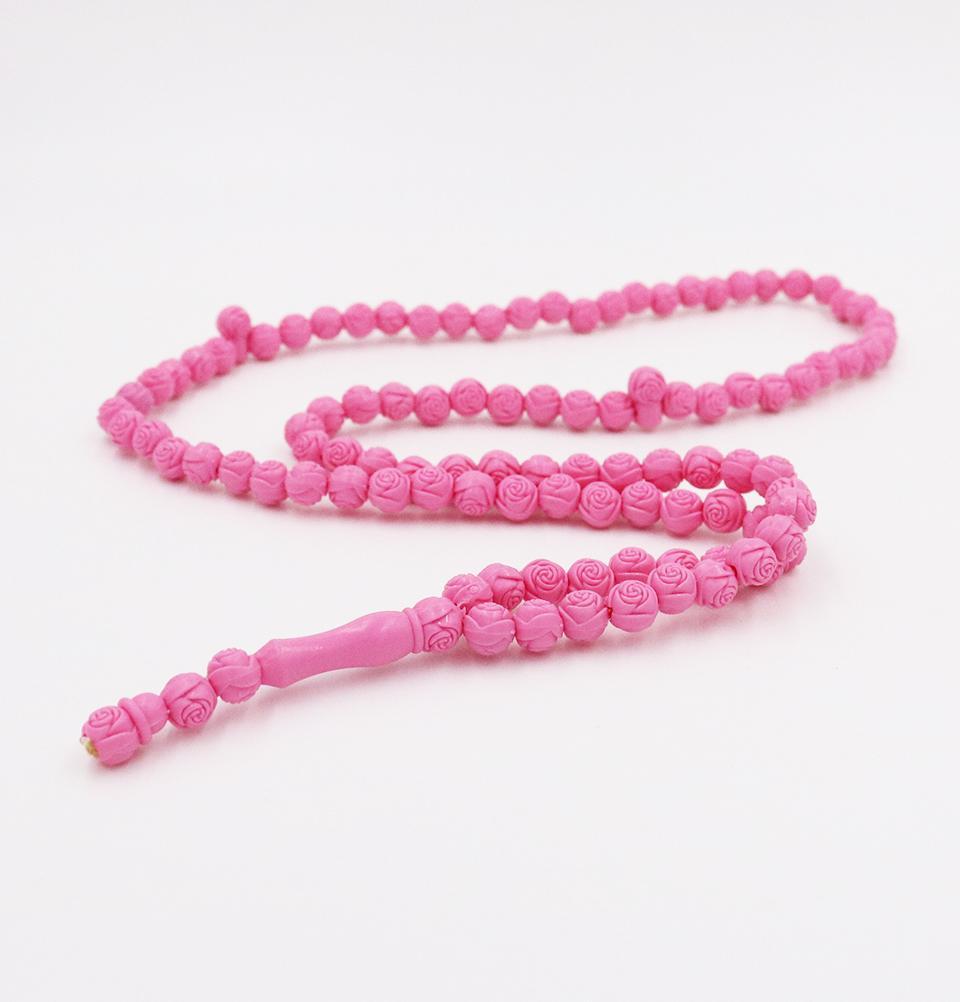 Hacibaba Tesbih Rose Scented Acrylic Tesbih - Bright Pink - Modefa 