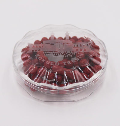 Hacibaba Tesbih Rose Scented Acrylic Tesbih - Burgundy - Modefa 