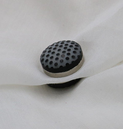 Magnetic Hijab 'Pin' Polka Dot Blue