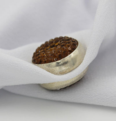 Handmade Magnetic pins Gold Gold Bejeweled Magnetic Hijab 'Pin'