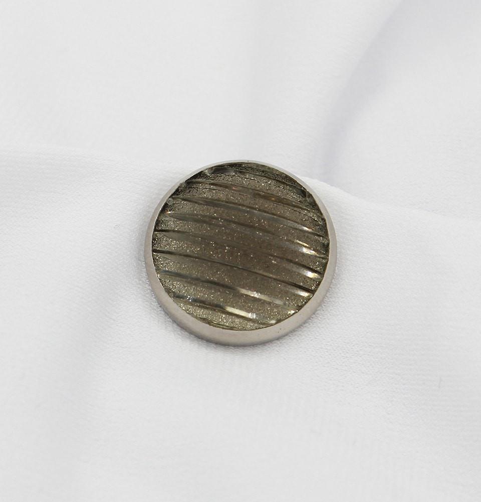 Handmade Magnetic pins Elegant Shimmer Magnetic Hijab 'Pin' Gray - Modefa 