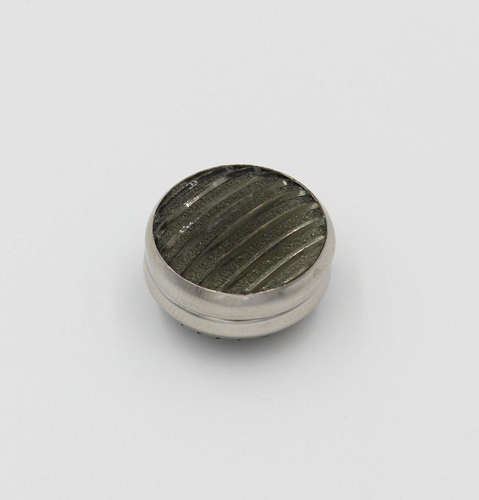 Handmade Magnetic pins Elegant Shimmer Magnetic Hijab 'Pin' Gray - Modefa 