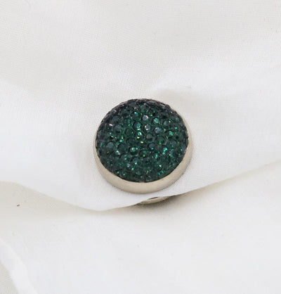 Bejeweled Magnetic Hijab 'Pin' - Emerald