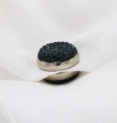 Bejeweled Magnetic Hijab 'Pin' - Emerald