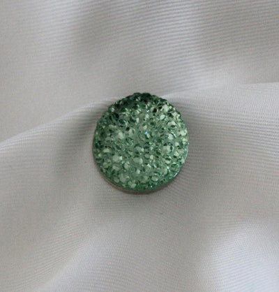 Handmade Magnetic pins Light Green Bejeweled Magnetic Hijab 'Pin' - Modefa 