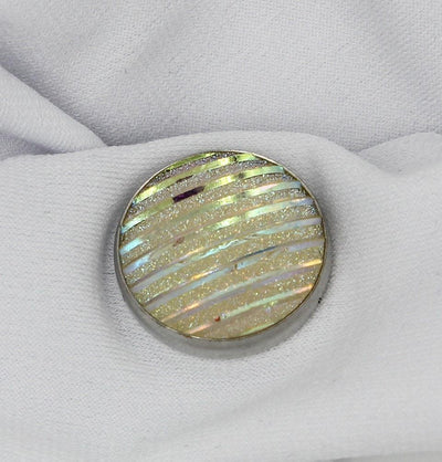 Handmade Magnetic pins Elegant Shimmer Magnetic Hijab 'Pin' Iridescent Ivory - Modefa 