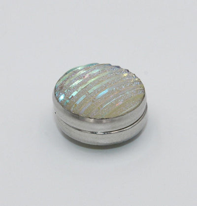 Handmade Magnetic pins Elegant Shimmer Magnetic Hijab 'Pin' Iridescent Ivory - Modefa 
