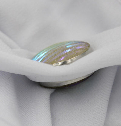 Handmade Magnetic pins Elegant Shimmer Magnetic Hijab 'Pin' Iridescent Ivory - Modefa 