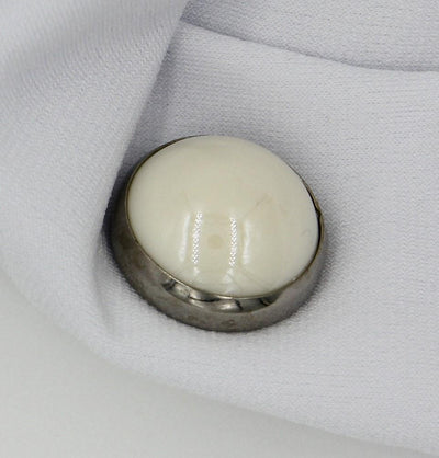 Handmade Magnetic pins Large Pearl Magnetic Hijab 'Pin' Ivory - Modefa 