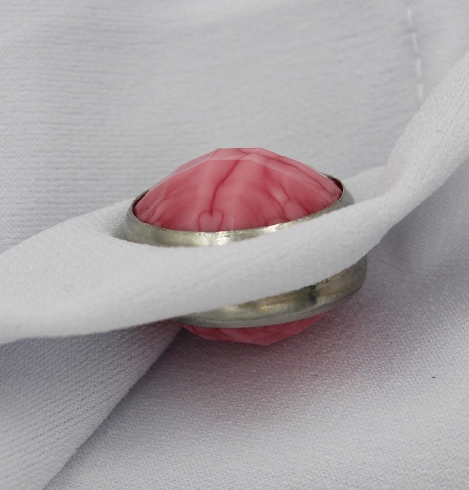 Handmade Magnetic pins Sea Ripple Magnetic Hijab 'Pin' Pink - Modefa 