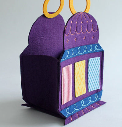 Hello Holy Days Ramadan &amp; Eid Party Lantern Eid Gift Basket for Kids - Ramadan Lantern