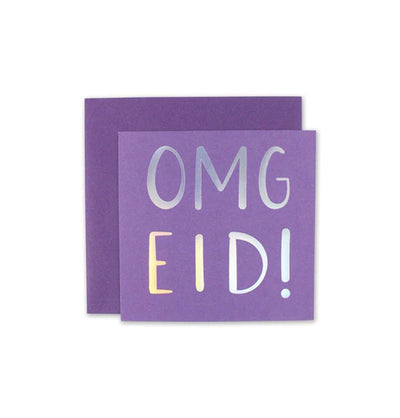 Hello Holy Days Ramadan & Eid Party Hello Holy Days OMG Eid Greeting Card