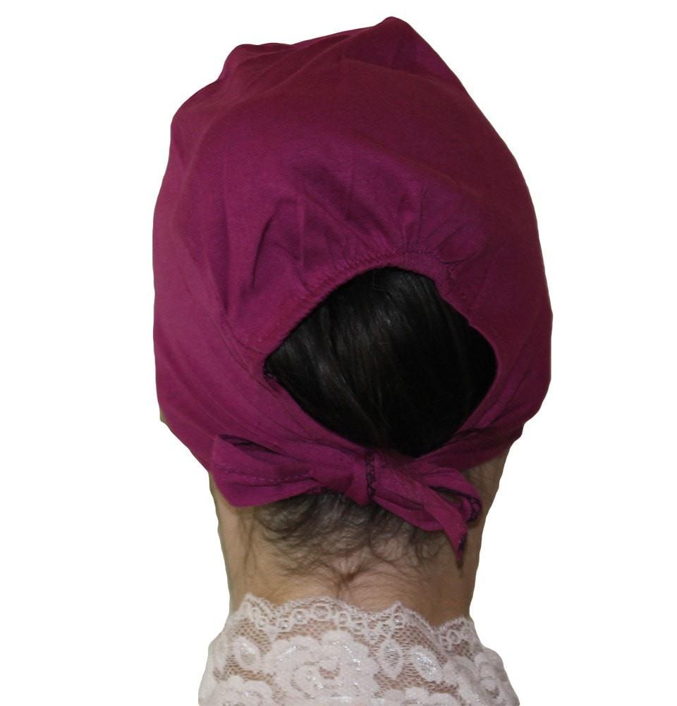 Ipekce Underscarf Cotton Hijab Bonnet Underscarf - Magenta - Modefa 