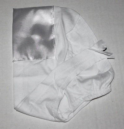 Ipekce Underscarf Ipekce Satin Bonnet Underscarf White - Modefa 