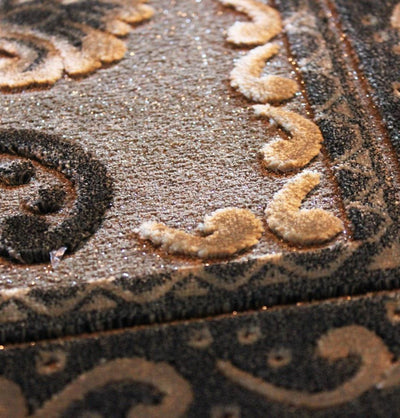 Ismen Prayer Rug Plush Luxury Floral Vase Prayer Rug 21211 - Modefa 