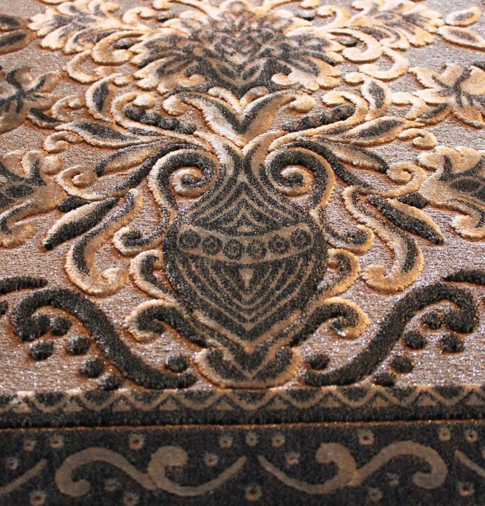 Ismen Prayer Rug Plush Luxury Floral Vase Prayer Rug 21211 - Modefa 