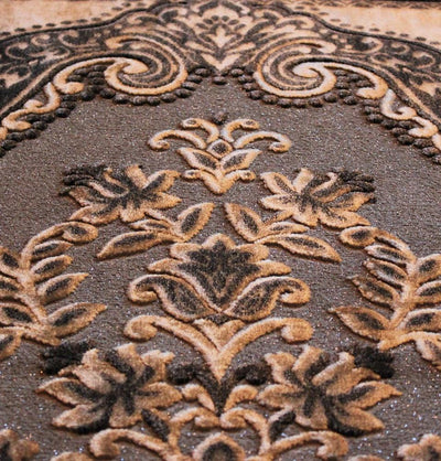 Ismen Prayer Rug Plush Luxury Floral Vase Prayer Rug 21211 - Modefa 