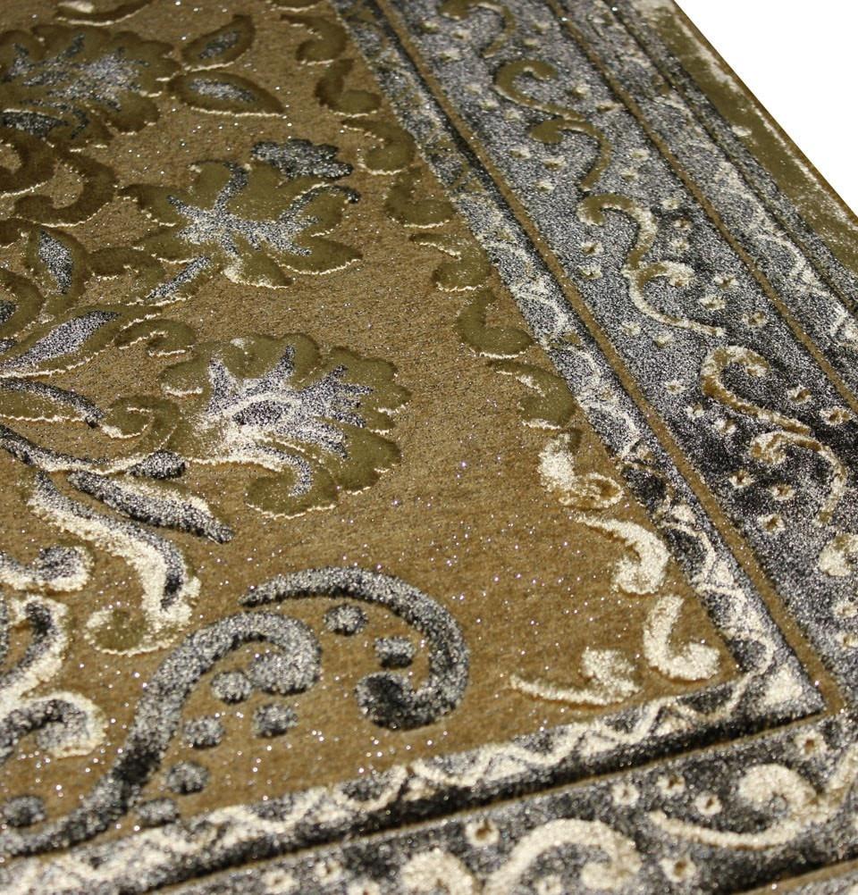 Ismen Prayer Rug Plush Luxury Floral Vase Prayer Rug 21216 - Modefa 