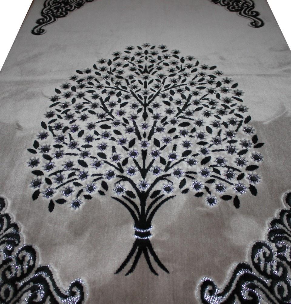 Ismen Prayer Rug Plush Velour Tree Prayer Rug 21244 - Modefa 