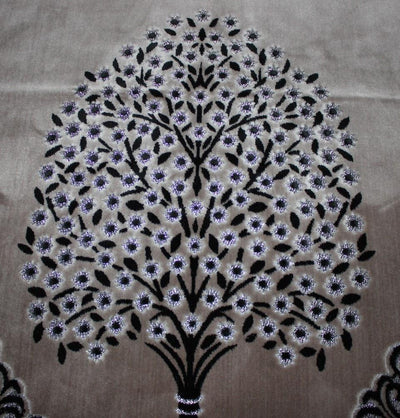 Ismen Prayer Rug Plush Velour Tree Prayer Rug 21244 - Modefa 