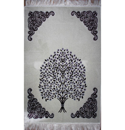 Ismen Prayer Rug Plush Velour Tree Prayer Rug 21241 - Modefa 