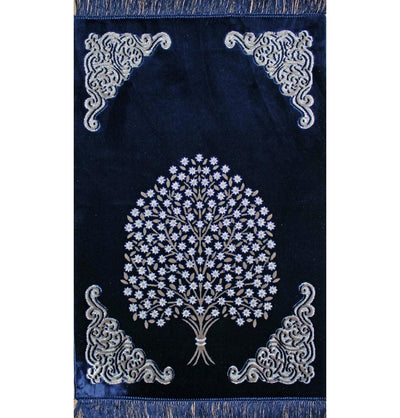 Ismen Prayer Rug Plush Velour Tree Prayer Rug 21242 - Modefa 