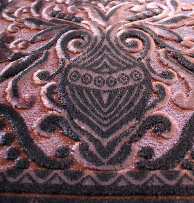 Ismen Prayer Rug Plush Luxury Floral Vase Prayer Rug 21214 - Modefa 