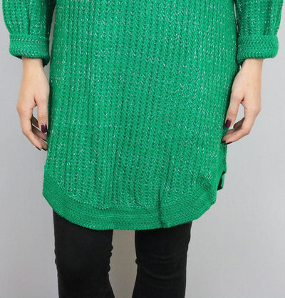 Loreen Modest Oversized Sweater 1512 Green
