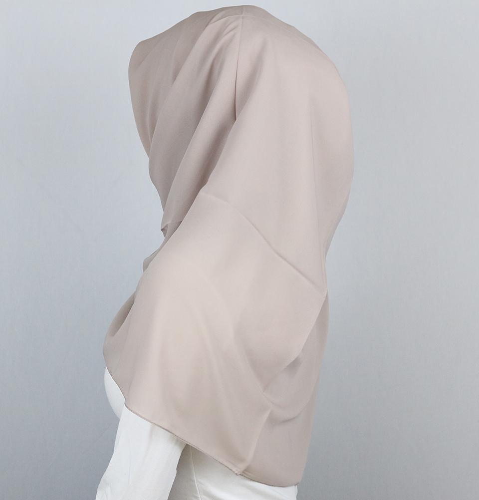 Medine Square Solid Chiffon Hijab Scarf Mink