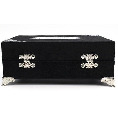 Modefa Book Black Holy Quran in Keepsake Velvet Gift Case - Black