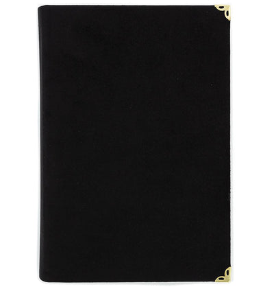 Modefa Book Black Rainbow Quran with Velvet Cover - Black