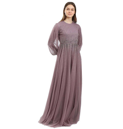 Modefa Dress Modest Beaded Formal Dress G349 Lilac