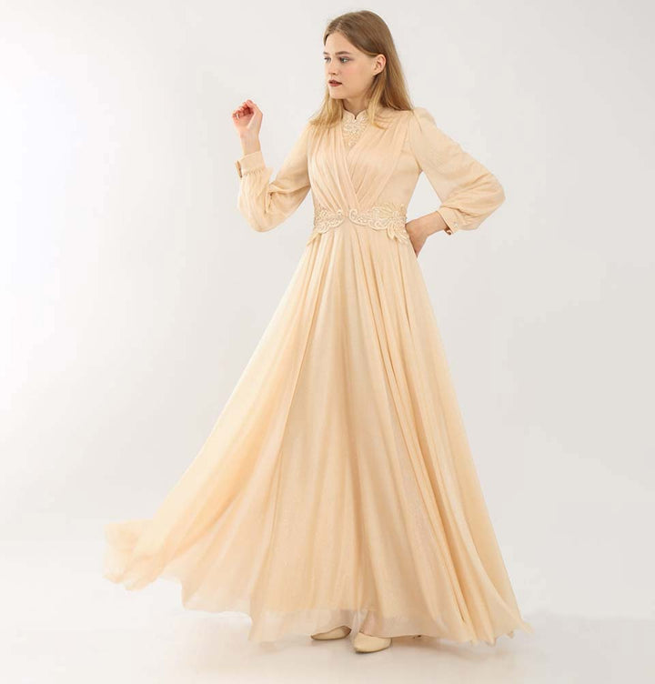 modest stylish formal dresses collingswood nj Modest Formal Shimmery Vine Dress G492 Red