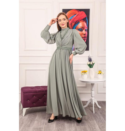 Modefa Dress Modest Formal Evening Dress G460 Mint