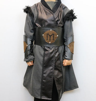 Boy's Ertugrul Soldier Alp 4 Piece Costume Set