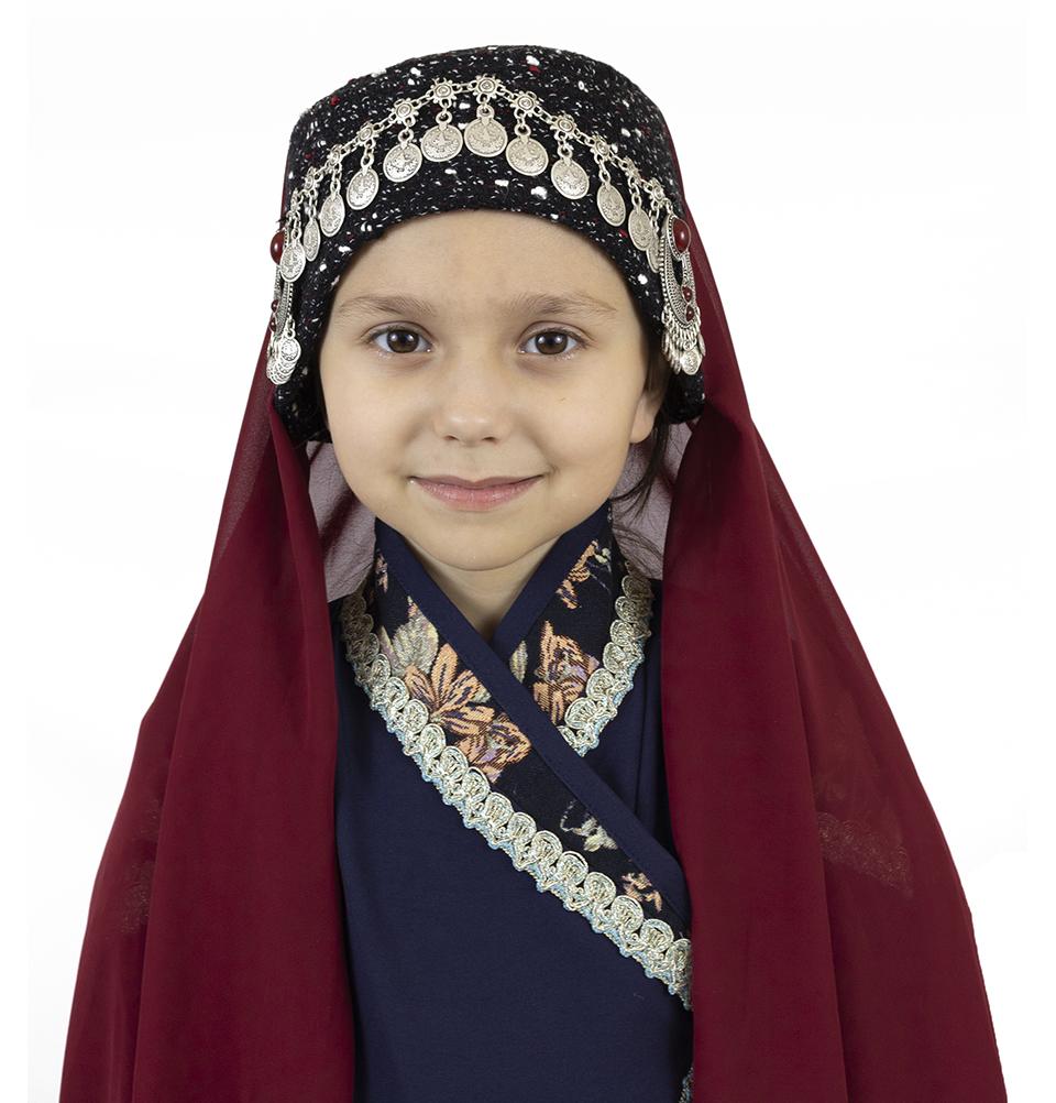 Modefa Ertugrul Child / Red Traditional Turkish Ottoman Hat | Ertugrul Halime Hatun | Adult & Child