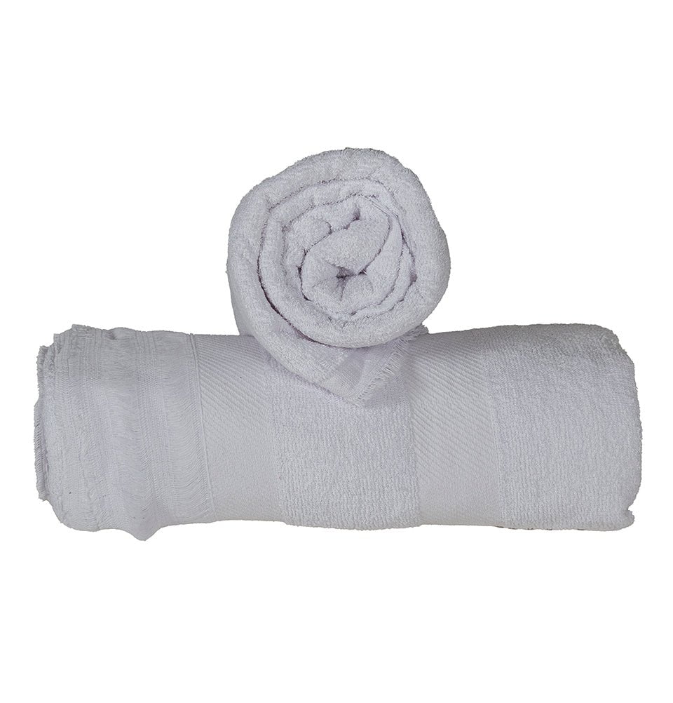 Modefa Ihram Men's Bamboo Cotton Ihram Set of 2 Towels for Hajj and Umrah