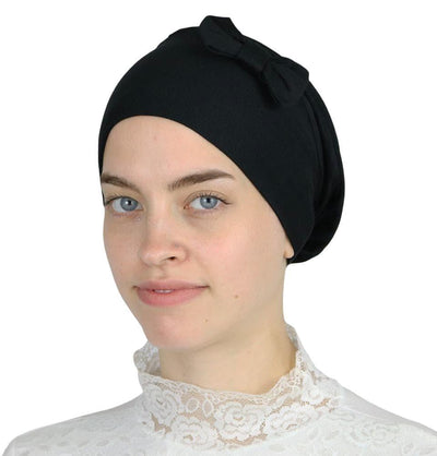 Instant Jersey Turban Hijab B0005 Black